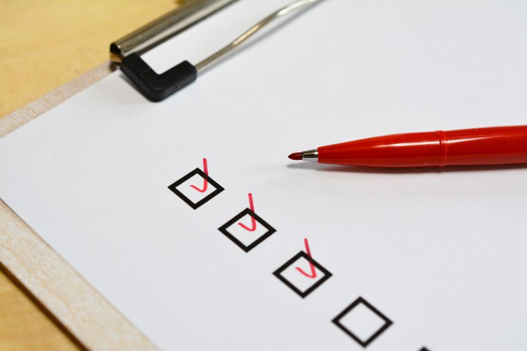 生活保護申請手続きのチェックリスト